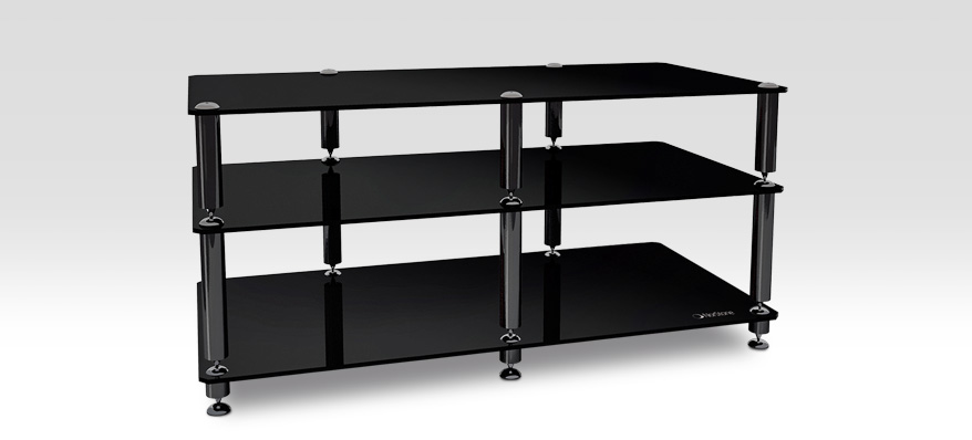 Bergen AV 2 - Black Satin - AV Furniture | ésistemas®